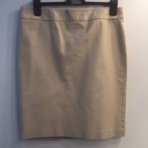 Liz Claiborne Khaki Pencil Skirt